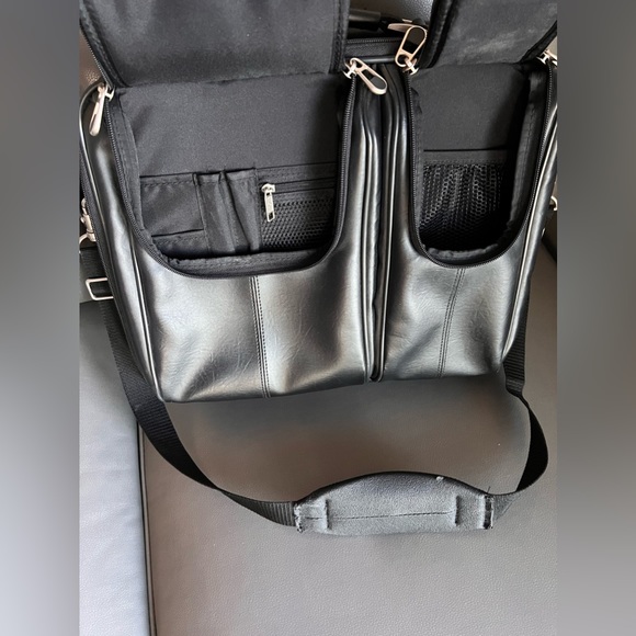 SAMSONITE Faux Leather LAPTOP Bag CASE Travel BRIEFCASE 15” Women MEN - Picture 2 of 14